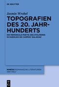Cover: Topografien des 20. Jahrhunderts - De Gruyter
