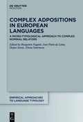Cover: Complex Adpositions in European Languages - De Gruyter Mouton