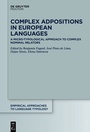 Cover: Complex Adpositions in European Languages - De Gruyter Mouton