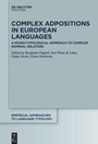 Cover: Complex Adpositions in European Languages - De Gruyter Mouton
