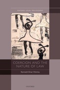 Cover: Coercion and the Nature of Law - Oxford University Press