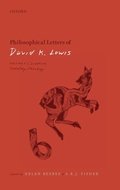 Cover: Philosophical Letters of David K. Lewis - Oxford University Press