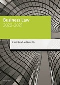 Cover: Business Law 2020-2021 - Oxford University Press