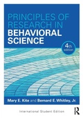 Cover: Principles of Research in Behavioral Science - Routledge