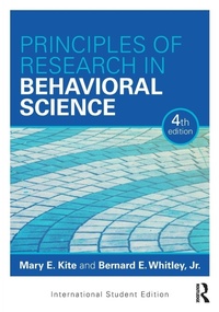 Enlarge image Cover: Principles of Research in Behavioral Science - Routledge
