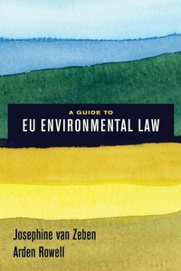 Abbildung von: A Guide to EU Environmental Law - University of California Press