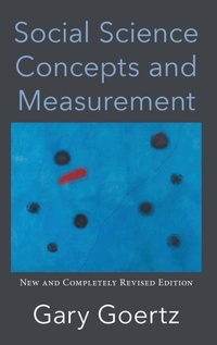 Enlarge image Cover: Social Science Concepts and Measurement - Princeton University Press