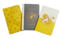 Cover: Harry Potter: Hufflepuff Constellation Sewn Pocket Notebook Collection: Set of 3 - Insights