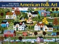 Cover: Cal 2021-American Folk Art Wall - Tide-Mark Press