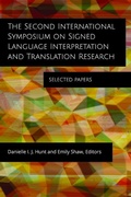Cover: The Second International Symposium on Signed Lan - Selected Papers - Gallaudet University Press,U.S.