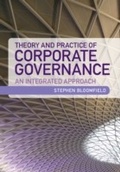 Cover: Theory and Practice of Corporate Governance - Cambridge University Press