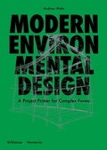 Cover: Modern Environmental Design - Birkh&auml;user Verlag GmbH