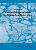 Cover: Journal of Biomimetics, Biomaterials and Biomedical Engineering Vol. 44 - Trans Tech Publications Ltd