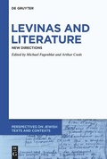 Cover: Levinas and Literature - De Gruyter