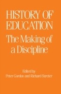 Cover: The History of Education - Routledge