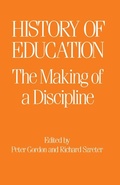 Cover: The History of Education - Routledge