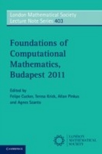 Abbildung von: Foundations of Computational Mathematics, Budapest 2011 - Cambridge University Press