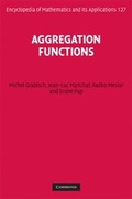 Cover: Aggregation Functions - Cambridge University Press