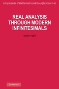 Cover: Real Analysis through Modern Infinitesimals - Cambridge University Press