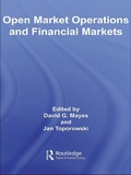 Cover: Open Market Operations and Financial Markets - Routledge
