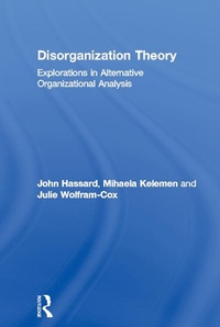 Enlarge image Cover: Disorganization Theory - Routledge
