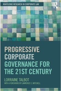 Abbildung von: Progressive Corporate Governance for the 21st Century - Routledge