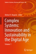 Cover: Complex Systems: Innovation and Sustainability in the Digital Age - Springer