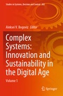 Cover: Complex Systems: Innovation and Sustainability in the Digital Age - Springer