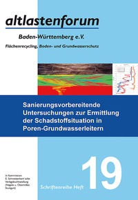Abbildung von: Sanierungsvorbereitende Untersuchungen zur Ermittlung der Schadstoffsituation in Poren-Grundwasserleitern - Schweizerbart'sche, E.