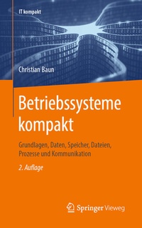 Enlarge image Cover: Betriebssysteme kompakt - Springer Vieweg