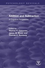 Cover: Addition and Subtraction - Routledge