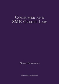 Abbildung von: Consumer and SME Credit Law - Bloomsbury Professional