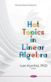 Abbildung von: Hot Topics in Linear Algebra - Nova Science Publishers Inc