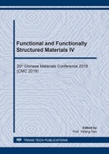 Cover: Functional and Functionally Structured Materials IV - Trans Tech Publications Ltd