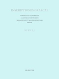Cover: Inscriptiones Cypri orientalis: Citium, Golgi, Tremithus, Idalium, Tamassus, Kafizin, Ledra - De Gruyter