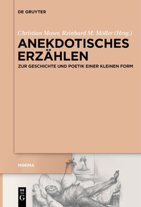 Abbildung von: Anekdotisches Erzählen - De Gruyter