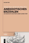 Cover: Anekdotisches Erz&auml;hlen - De Gruyter