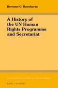 Cover: A History of the UN Human Rights Programme and Secretariat - Martinus Nijhoff