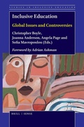 Cover: Inclusive Education: Global Issues and Controversies - Brill