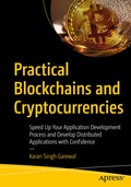 Cover: Practical Blockchains and Cryptocurrencies - APress