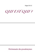 Cover: Qui est qui ? - Books on Demand
