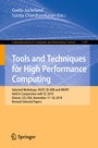 Cover: Tools and Techniques for High Performance Computing - Springer