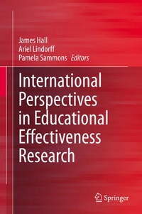 Enlarge image Cover: International Perspectives in Educational Effectiveness Research - Springer