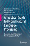 Cover: A Practical Guide to Hybrid Natural Language Processing - Springer
