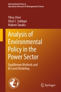 Cover: Analysis of Environmental Policy in the Power Sector - Springer