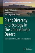 Cover: Plant Diversity and Ecology in the Chihuahuan Desert - Springer