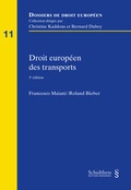Cover: Droit europ&eacute;en des transports - Schulthess Juristische Medien