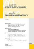 Cover: Zeitschrift f&uuml;r Ostmitteleuropa-Forschung (ZfO) 69/1 / Journal of East Central European Studies (JECES) - Verlag Herder-Institut