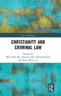 Cover: Christianity and Criminal Law - Routledge