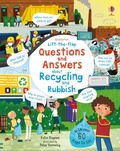 Cover: Lift-the-flap Questions and Answers About Recycling and Rubbish - Usborne Publishing Ltd